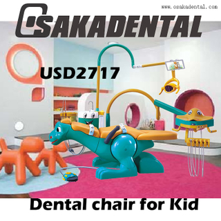 Unidade de cadeira odontológica infantil para crianças