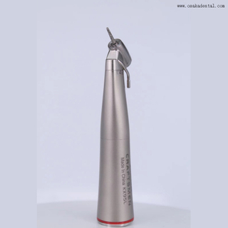 Açúcar vermelho de alta velocidade de 45 graus da peça de mão do dental com spray externo